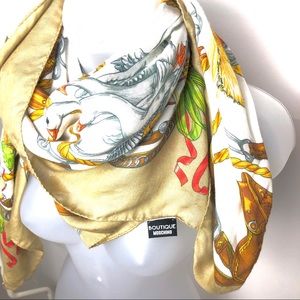 Moschino Boutique Designer Scarf